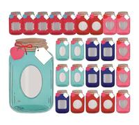 Valentine's Day Card For Girlfriend - 25 pezzi Greeting Postcards | Valentine Exchange Cards With Treat Bags | For Children Boys Holiday Preschool Class Classroom School Cute Valentines Cards Fors Her