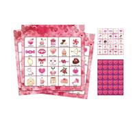 Valentine's Day Cards Game | Interactive Multi-Player Valentine Game Cards,Children Adults Entertainment Cards for Themed Event, Gathering