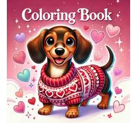 Valentine's Day Coloring Book: A Collection of Adorable Puppies for Valentine's Fun! Relax, color, and enjoy the joy of Valentine's Day!