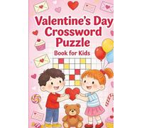 Valentines Day Crossword Puzzle: Book For Kids