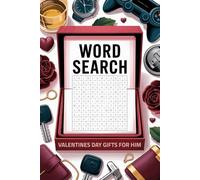 Valentines Day Gifts for Him: Word Search: A Fun Activity Book with 100 Brain Games and Solutions