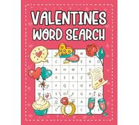 Valentine's Day Gifts For Kids Age 5, 6, 7: Valentines Word Search For Kids: Over 340 Word Puzzles For Endless Fun & Learning