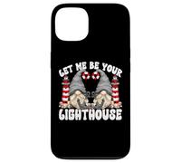 Valentines Day Gnome Cute Lighthouse And Anchor Love Quote Custodia per iPhone 13