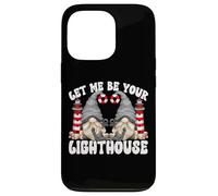 Valentines Day Gnome Cute Lighthouse And Anchor Love Quote Custodia per iPhone 13 Pro