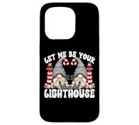 Valentines Day Gnome Cute Lighthouse And Anchor Love Quote Custodia per iPhone 15 Pro