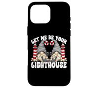 Valentines Day Gnome Cute Lighthouse And Anchor Love Quote Custodia per iPhone 16 Pro Max