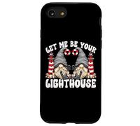 Valentines Day Gnome Cute Lighthouse And Anchor Love Quote Custodia per iPhone SE (2020) / 7/8