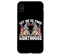 Valentines Day Gnome Cute Lighthouse And Anchor Love Quote Custodia per iPhone XS Max