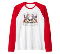 Valentines Day GNOME Cute Lighthouse And Anchor Love Quote Maglia con Maniche Raglan