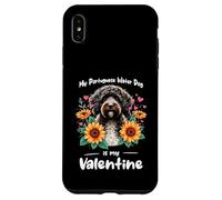 Valentine's Day Portuguese Water Dog Portie Valentines Custodia per iPhone XS Max