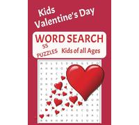 Valentine's Day Puzzle Book: Word searches with easy to read print about Valentine's Day, Love, for kids and adults all ages | 110 pages | 6x9 inches ... for vacation , pass time, and reduce anxiety