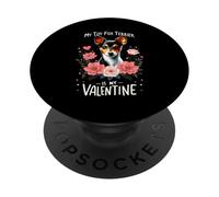 Valentine's Day Toy Fox Terrier American Toy Terriers PopSockets PopGrip Adesivo