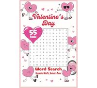Valentine's Day Word Search Puzzle Book: Word Searches with Easy to Read Print about Valentine's Day, Love, Couple's and More, 6x9 inches, 110 pages, ... for Vacations, Holiday's and Free times