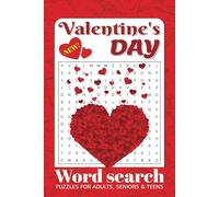 Valentine's Day Word Search Puzzle Books: Word Searches with Easy to Read Print about Valentine's Day, Valentine Love and more | 6x9 inches, 110 pages ... Gift for Vacations, Holidays and Free Times