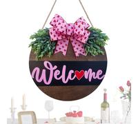 Valentine's Door Sign, Wooden Heart Hanger, Love Wall Decor, Holiday Door Decoration, Heart Shaped Decor, Valentine's Day Decor, Seasonal Door Hanger, Valentine’s Welcome Sign, Wooden Wall Hanging