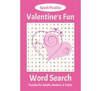 Valentine's Fun Word Search Puzzle Book: Word Searches with Easy to Read Print featuring Valentine's themes, 6x9 inches, 110 Pages, 50+ Puzzles with ... Great Gift Idea, Convenient Size for Travel