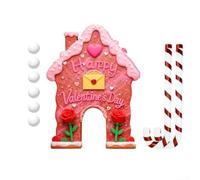 Valentine's per mini Golf Set Indoor Game Pink ABS Valentine's | ABS Plastic, Quick Setup, Safe For All Ages, Portable Party Fun, per ideal Holiday , 11.81x1.57x13.78 Inches