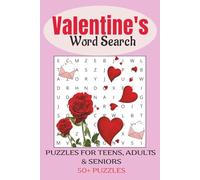 Valentine's Word Search Puzzle Book: Word Searches with Easy to Read Print about Valentine's Day, Romance , Love and More | 6x9 inches, 110 pages | ... for Your Valentine, Holidays and Free Times