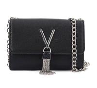 Valentino Bags Borsa a tracolla Divina pelle sintetica, nero, donna, 17 x 12 x 5