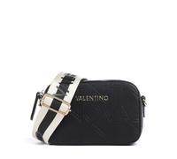 Valentino - Pansy - Camera bag nera a tracolla con logo in rilievo-Nero No Size