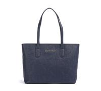 Valentino Borsa shopper Pansy Shopping Bag a tracolla Blu scuro