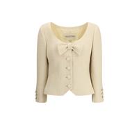 Valentino Beige Fleece Wool Coat - IT44 | L
