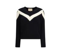 Valentino Black Fleece Wool Sweatshirt - M