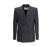 Valentino Black Polyester Coat - IT50 | L