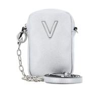 VALENTINO borsa a tracolla per cellulare Queens Mobile Phone Case Argento