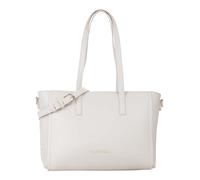 VALENTINO borsa a tracolla shopper borsa Fosca Re Shopping Bag Ecru avorio