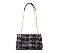 Valentino borsa a tracolla Tweed Flap Bag Nero/Multicolor