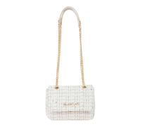 VALENTINO borsa a tracolla Tweed Flap Bag Off Wh / Multi