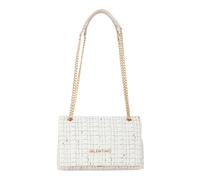 VALENTINO borsa a tracolla Tweed Flap Bag Off Wh / Multi