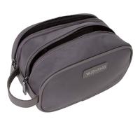 VALENTINO borsa da toilette Cardano Soft Cosmetic Case Grigio verde bosco