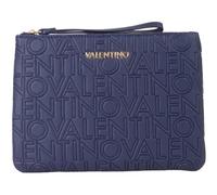 Valentino borsa per utensili Pansy Soft Cosmetic Case Blu blu scuro