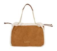 Valentino borsa shopper Max Shopping Bag Cuoio/Ecru marrone chiaro