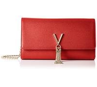 Valentino Bags Pochette Divina pelle sintetica, rosso, donna, 27 x 15 x 6