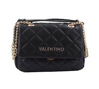 Valentino by Mario Valentino Ocarina, Satchel Donna, Nero, 8x13.5x18.5 Centimeters (B x H x T)