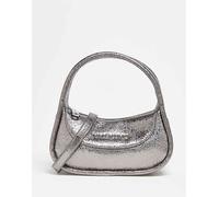Valentino - Elix - Borsa con manico superiore colore argento canna di fucile metallizzato No Size