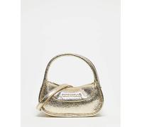 Valentino - Elix - Borsa oro metallizzata con manico superiore No Size