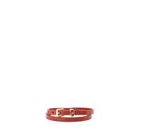 Valentino Garavani - The Leather Bracelet - - Accessories - Donna - Rosso - ONE SIZE