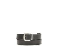 Valentino Garavani Black Calf Leather Bos Taurus Regular Belt - 110 cm / 44 Inches