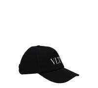 Valentino Garavani Black Cotton Cap (Baseball Hat) - 59 cm|L