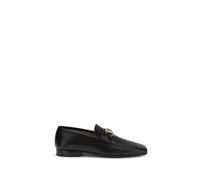 Valentino Garavani Black Goatskin Slip-On Loafers - EU40/US7