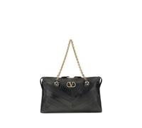Valentino Garavani Black Lamb Ovis Aries Aries Shoulder Bag