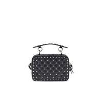 Valentino Garavani Black Lamb Ovis Aries Aries Shoulder Bag