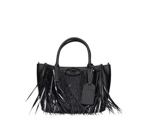 Valentino Garavani Black Leather Handbag