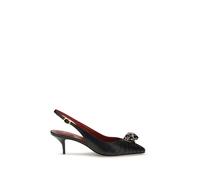Valentino Garavani Black Leather High Heel Pumps - EU37.5/US7.5