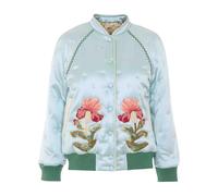 Valentino Garavani - Bomber Ricamata - - Jackets - Donna - Blu - S