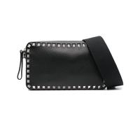 Valentino Garavani - Borsa a Spalla Rockstud in Pelle - - Bags - Uomo - Nero - ONE SIZE